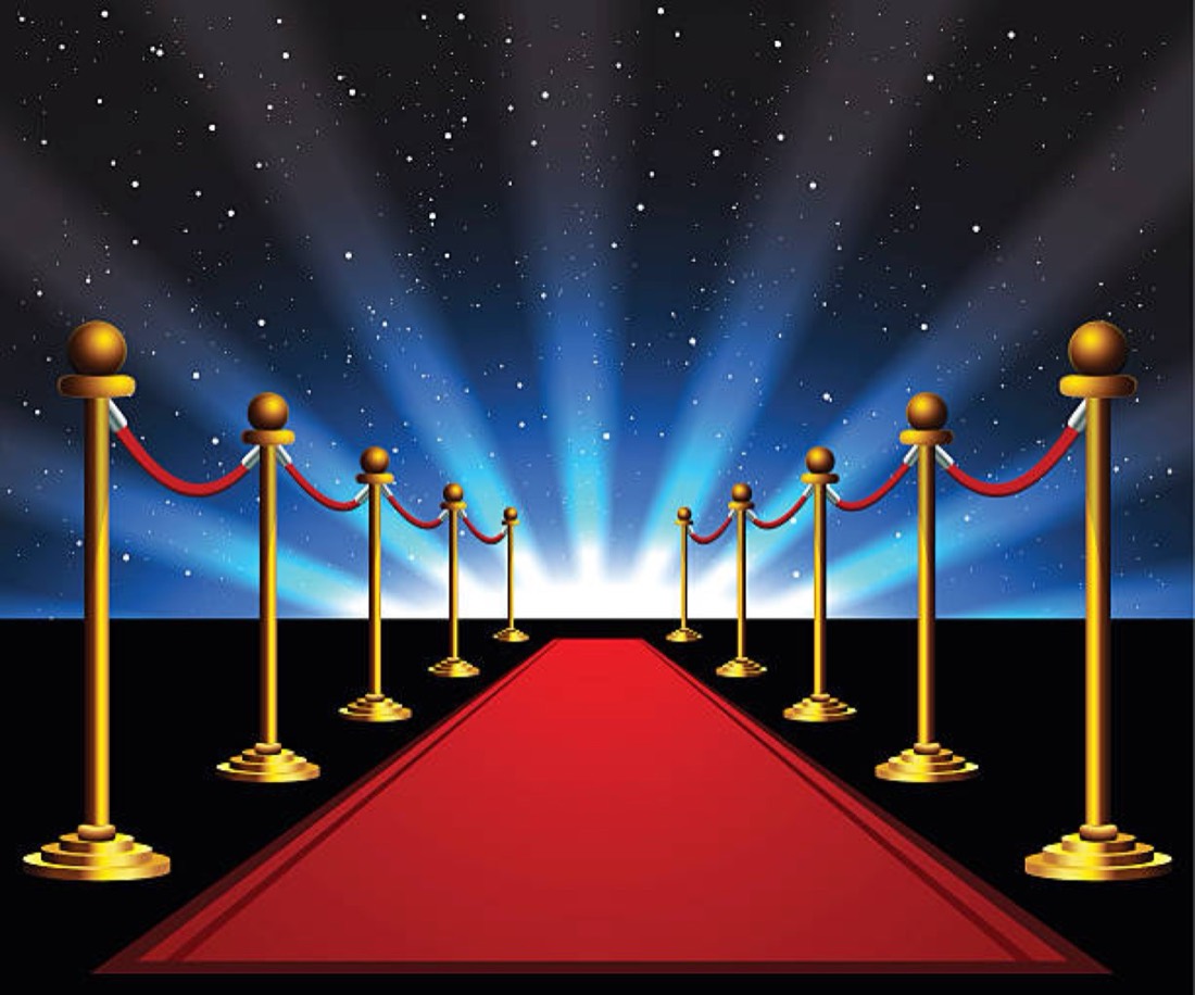 Un tapis rouge